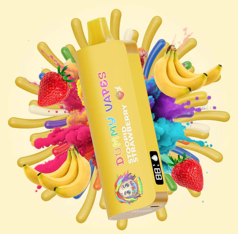 Dummy Vapes - 8000 Puffs - Strawberry Banana
