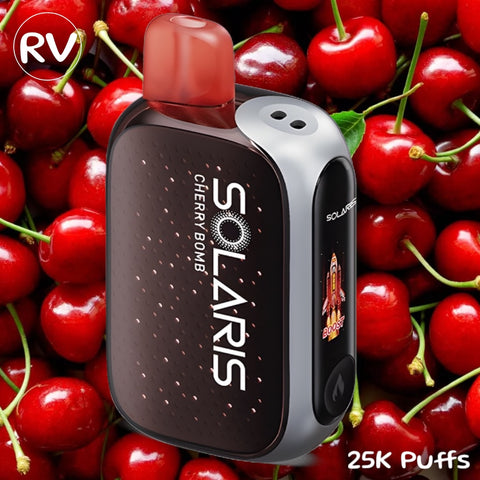 Solaris - 25,000 Puffs -Cherry Bomb