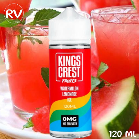 Kings Crest Fruit- Watermelon Lemonade Ice 120 ML